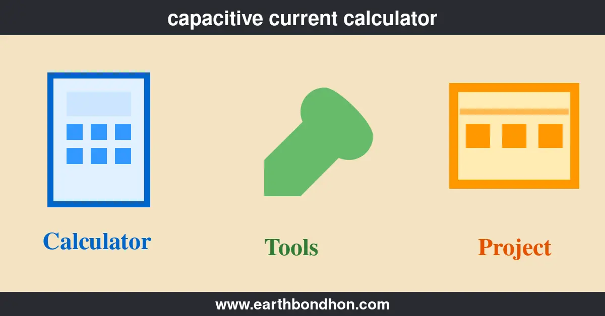 capacitive current calculator