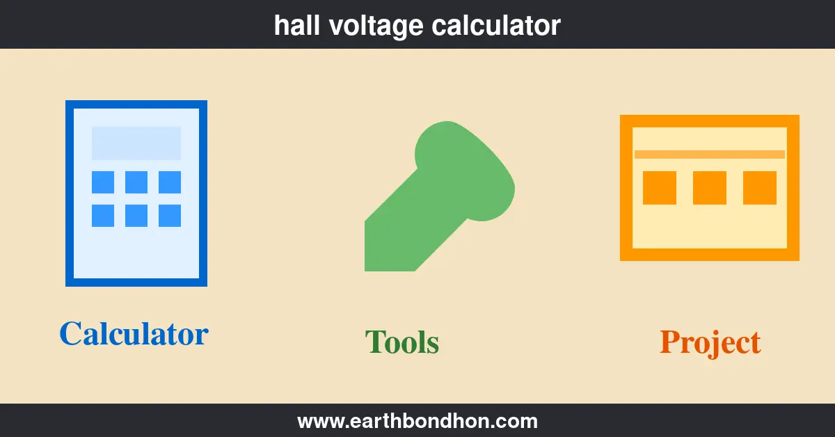hall voltage calculator