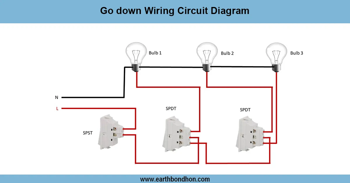 Go down Wiring Circuit Diagram