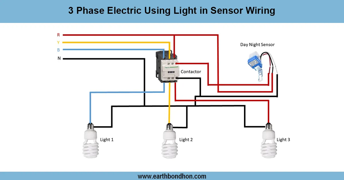 Manual Light sensor connection for street light
